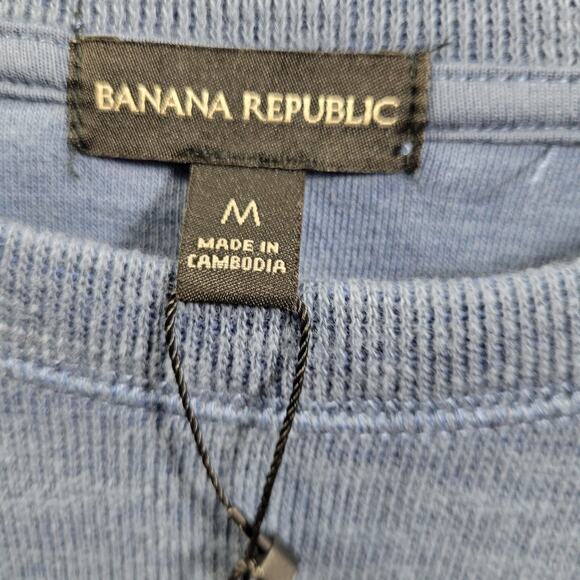 Banana Republic Men's Blue Sweater NWT Size M 92423-0444 - Picture 3 of 6